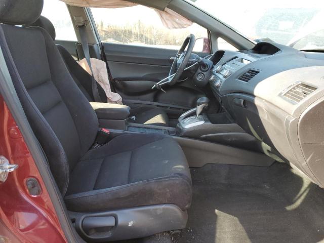 2HGFA16659H541922 - 2009 HONDA CIVIC LX-S BLACK photo 7