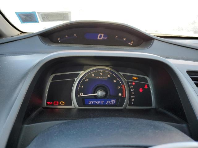 2HGFA16659H541922 - 2009 HONDA CIVIC LX-S BLACK photo 9