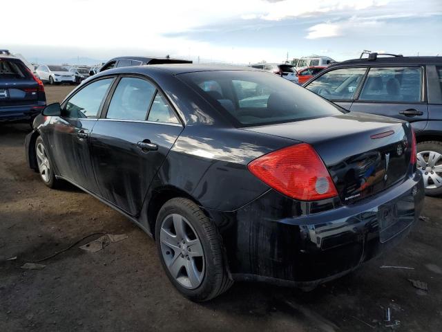 1G2ZG57B094166178 - 2009 PONTIAC G6 BLACK photo 2