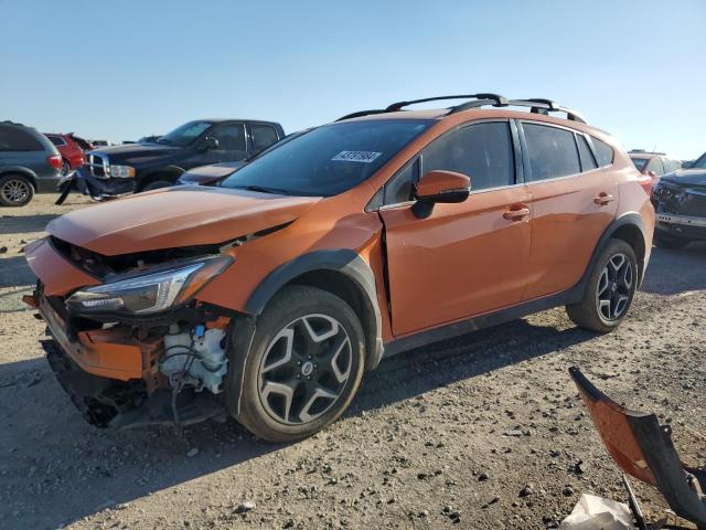 JF2GTAMC9J8213999 - 2018 SUBARU CROSSTREK LIMITED ORANGE photo 1