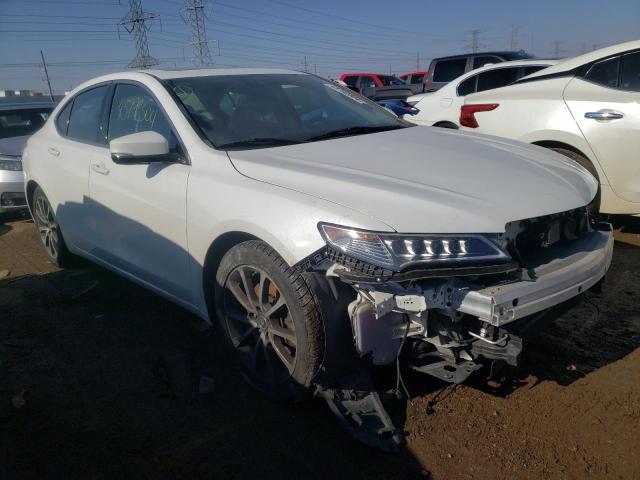 19UUB3F77FA006027 - 2015 ACURA TLX ADVANCE WHITE photo 4