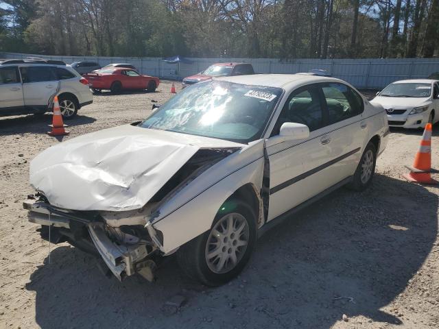 2G1WF52E549191515 - 2004 CHEVROLET IMPALA WHITE photo 1