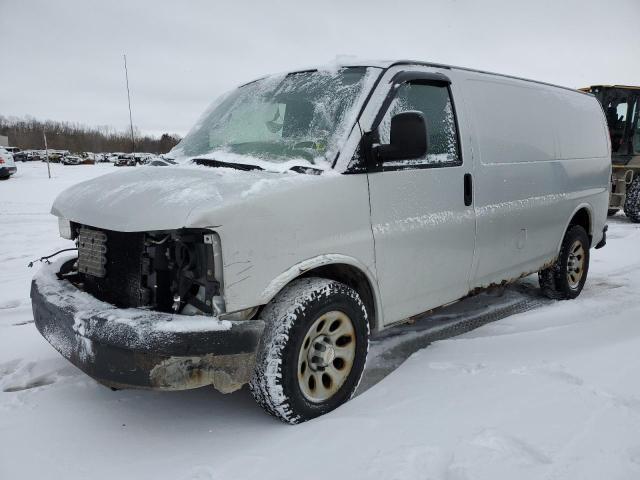 1GCUHAD45A1123575 - 2010 CHEVROLET EXPRESS G1 GRAY photo 1