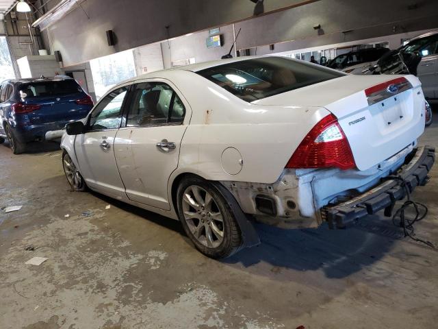 3FAHP0JA2BR101815 - 2011 FORD FUSION SEL WHITE photo 2