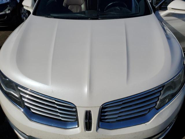 2LMTJ8LR5GBL84305 - 2016 LINCOLN MKX RESERVE WHITE photo 12