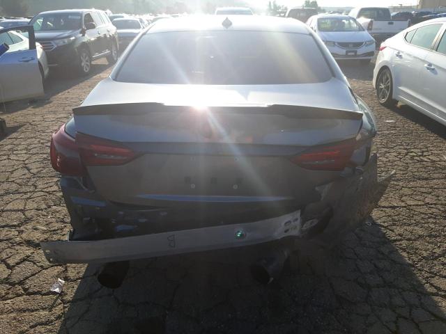 JN1EV7AR8JM434001 - 2018 INFINITI Q50 LUXE GRAY photo 6