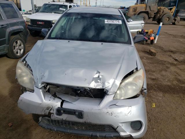 2T1KR32E47C670644 - 2007 TOYOTA COROLLA MA XR SILVER photo 5