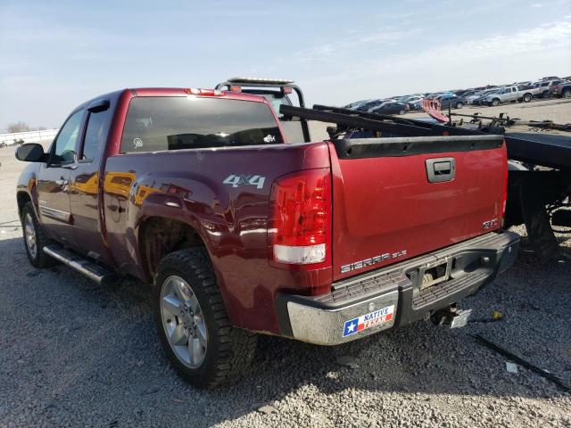 1GTR2VE76DZ398174 - 2013 GMC SIERRA K1500 SLE BURGUNDY photo 2