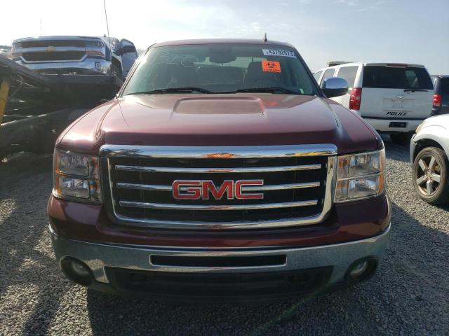 1GTR2VE76DZ398174 - 2013 GMC SIERRA K1500 SLE BURGUNDY photo 5