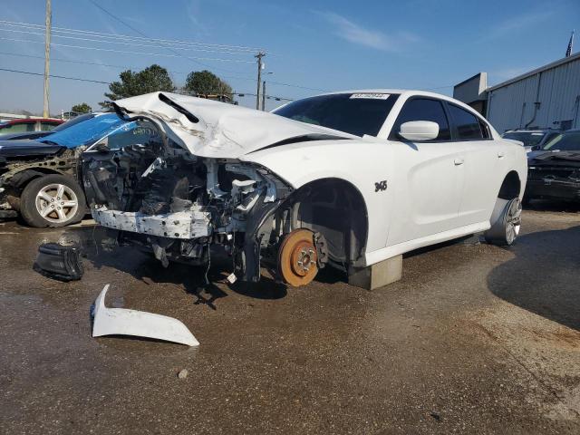 2C3CDXCT7KH598221 - 2019 DODGE CHARGER R/T WHITE photo 1