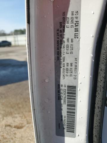 2C3CDXCT7KH598221 - 2019 DODGE CHARGER R/T WHITE photo 12