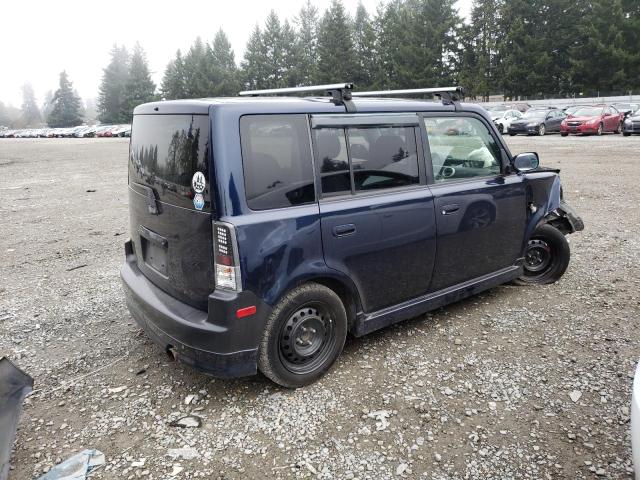 JTLKT334154029866 - 2005 TOYOTA SCION XB BLUE photo 3