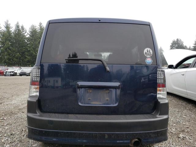 JTLKT334154029866 - 2005 TOYOTA SCION XB BLUE photo 6