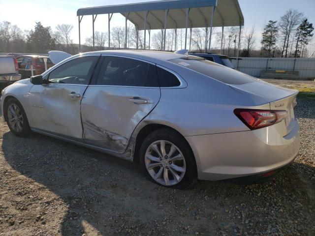 1G1ZD5ST7KF148445 - 2019 CHEVROLET MALIBU LT SILVER photo 2