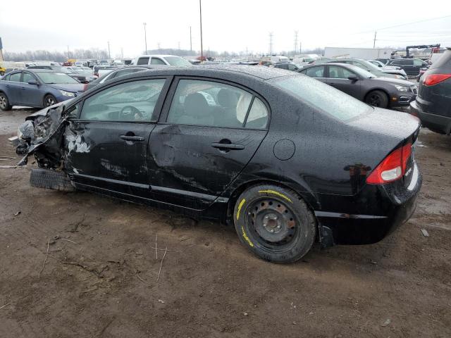 19XFA1F5XBE003109 - 2011 HONDA CIVIC LX BLACK photo 2