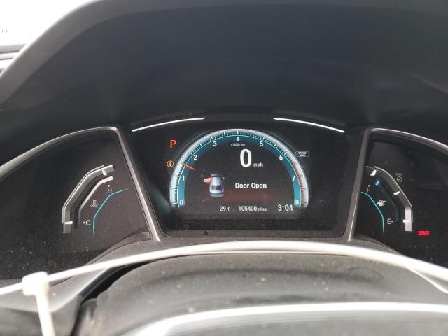 JHMFC1F73JX001873 - 2018 HONDA CIVIC EXL ვერცხლისფერი ფოტო 9