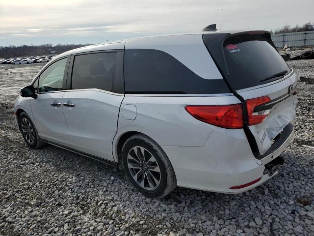 5FNRL6H69PB056024 - 2023 HONDA ODYSSEY EXL WHITE photo 2