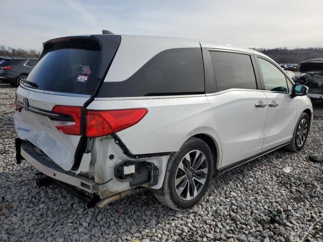 5FNRL6H69PB056024 - 2023 HONDA ODYSSEY EXL WHITE photo 3