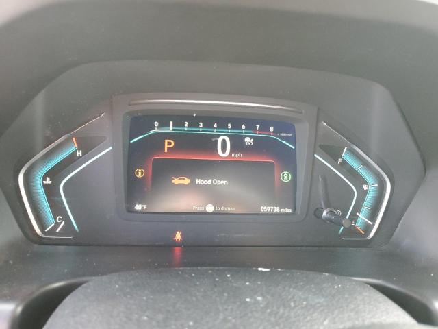 5FNRL6H69PB056024 - 2023 HONDA ODYSSEY EXL WHITE photo 9