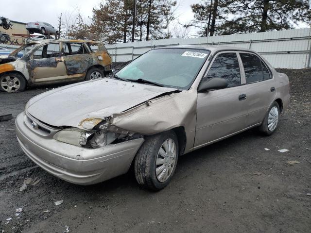 2T1BR12E6YC341045 - 2000 TOYOTA COROLLA VE TAN photo 1