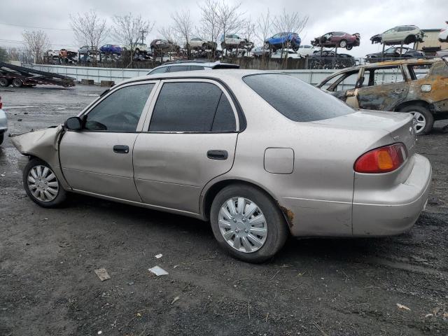 2T1BR12E6YC341045 - 2000 TOYOTA COROLLA VE TAN photo 2