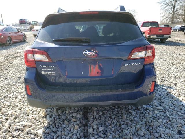 4S4BSBJC1F3236389 - 2015 SUBARU OUTBACK 2.5I LIMITED BLUE photo 6