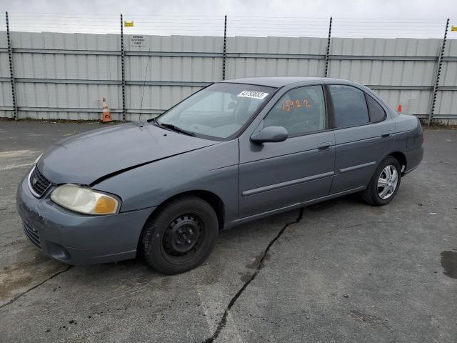 3N1CB51D01L481509 - 2001 NISSAN SENTRA XE GRAY photo 1