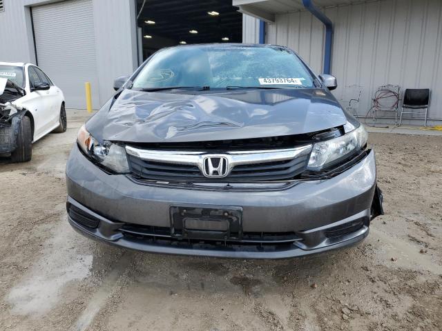 19XFB2F83CE028738 - 2012 HONDA CIVIC EX GRAY photo 5