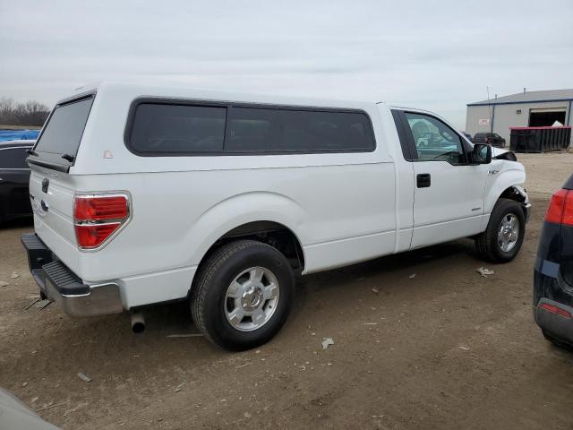 1FTNF1CTXDKF58271 - 2013 FORD F150 WHITE photo 3