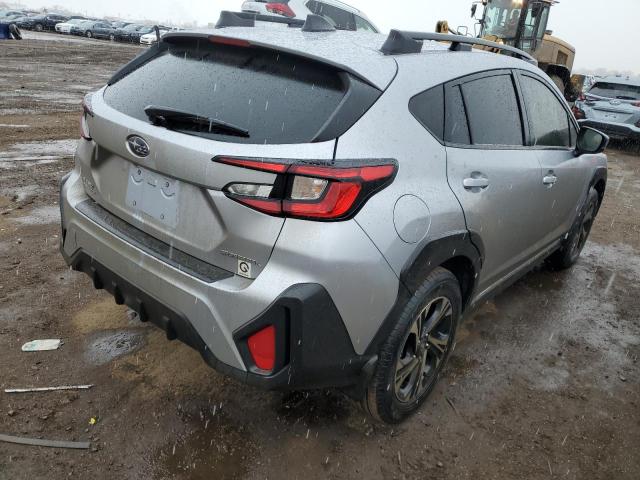 JF2GUADC9R8230360 - 2024 SUBARU CROSSTREK PREMIUM SILVER photo 3