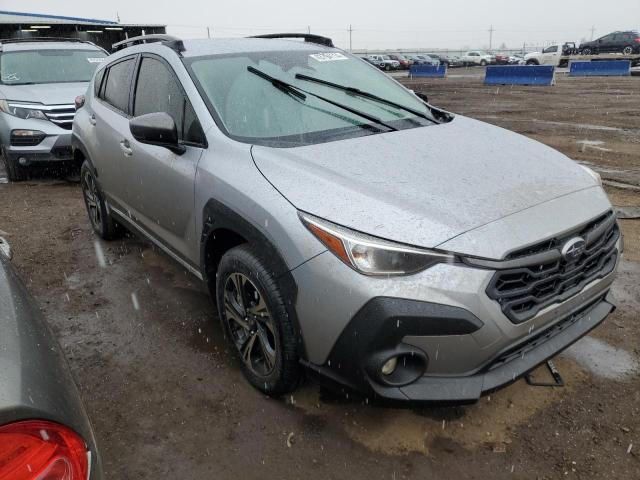 JF2GUADC9R8230360 - 2024 SUBARU CROSSTREK PREMIUM SILVER photo 4