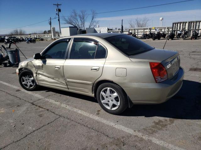 KMHDN46D05U960001 - 2005 HYUNDAI ELANTRA GLS TAN photo 2