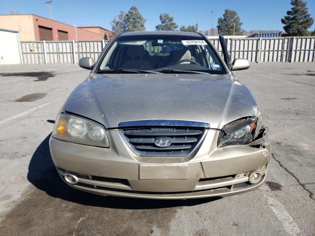 KMHDN46D05U960001 - 2005 HYUNDAI ELANTRA GLS TAN photo 5