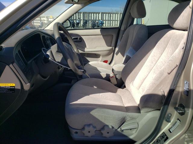 KMHDN46D05U960001 - 2005 HYUNDAI ELANTRA GLS TAN photo 7