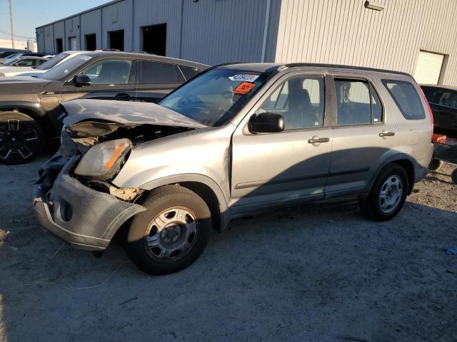 JHLRD78596C052290 - 2006 HONDA CR-V LX SILVER photo 1