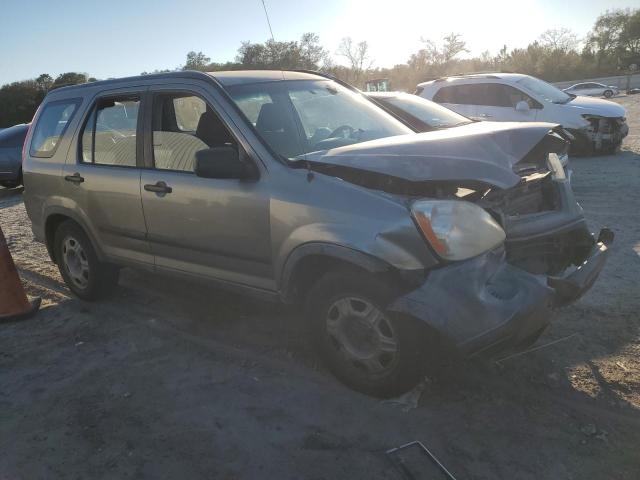 JHLRD78596C052290 - 2006 HONDA CR-V LX SILVER photo 4