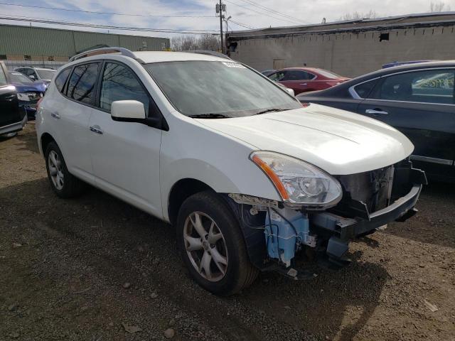 JN8AS5MVXAW129142 - 2010 NISSAN ROGUE S WHITE photo 4