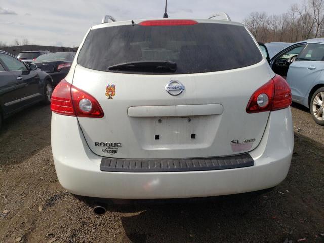 JN8AS5MVXAW129142 - 2010 NISSAN ROGUE S WHITE photo 6