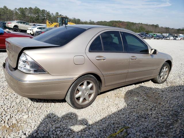 WDBRF64J73F306172 - 2003 MERCEDES-BENZ C 320 TAN photo 3