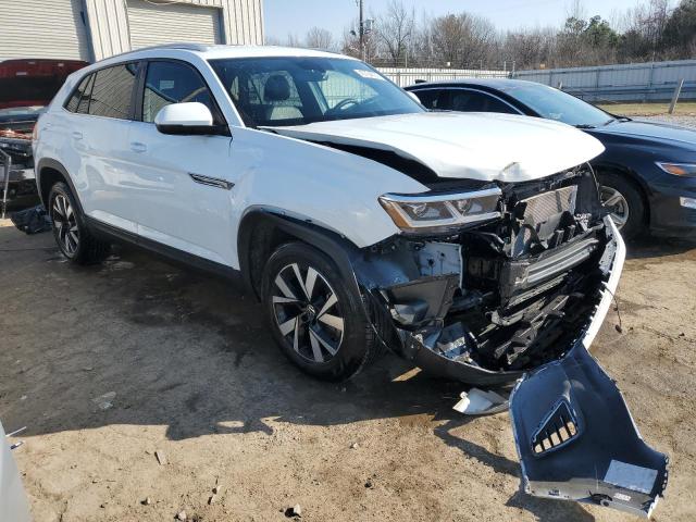 1V2DC2CA0NC218730 - 2022 VOLKSWAGEN ATLAS CROS SE Белый фото 4