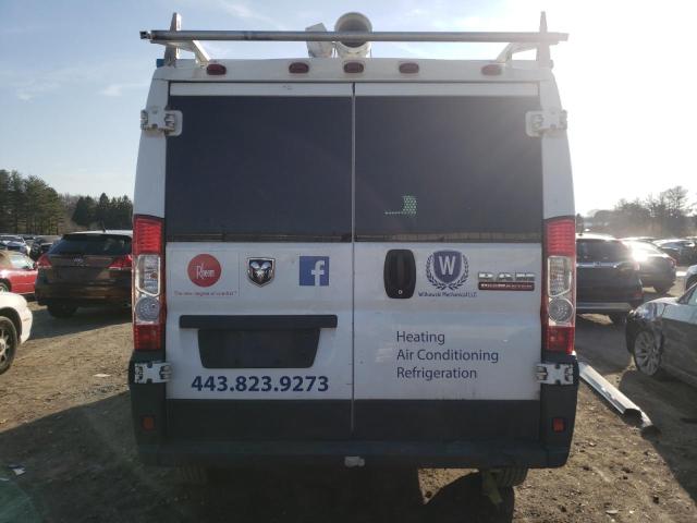 3C6TRVAG3HE516679 - 2017 RAM PROMASTER 1500 STANDARD WHITE photo 6