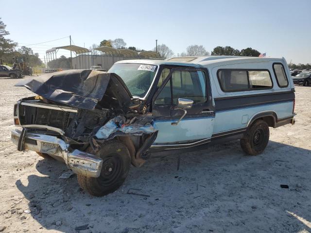 1FTDF15N7FPB46860 - 1985 FORD F100 SERIE BLUE photo 1