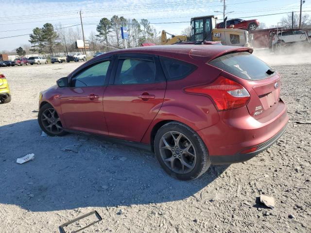 1FADP3K26DL305865 - 2013 FORD FOCUS SE RED photo 2