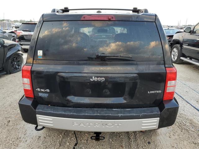 1J8FF48W18D554105 - 2008 JEEP PATRIOT LIMITED BLACK photo 6