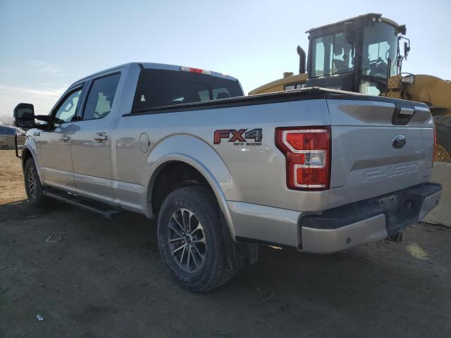 1FTFW1EG9JKF96364 - 2018 FORD F150 SUPERCREW SILVER photo 2