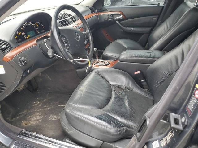 WDBNG83J95A459211 - 2005 MERCEDES-BENZ S 430 4MATIC CHARCOAL photo 7
