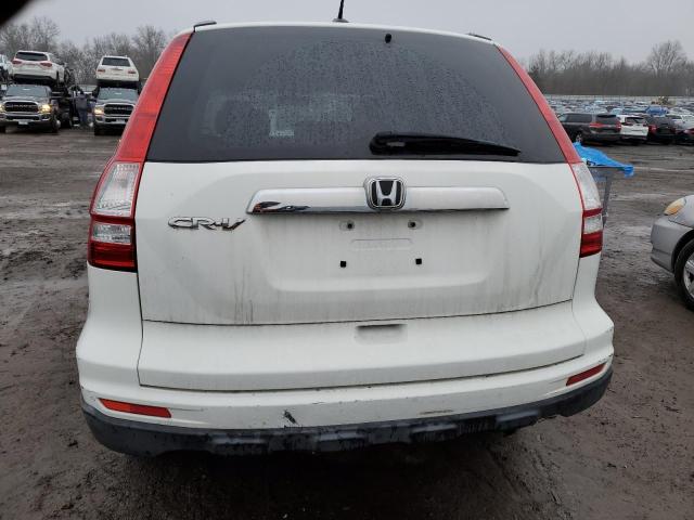 JHLRE3H77AC005789 - 2010 HONDA CR-V EXL WHITE photo 6