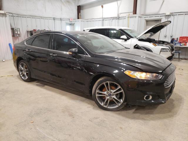 3FA6P0K98DR154260 - 2013 FORD FUSION TITANIUM BLACK photo 4