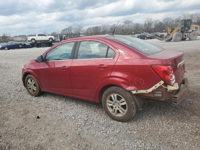 1G1JC5SH2C4229426 - 2012 CHEVROLET SONIC LT MAROON photo 2