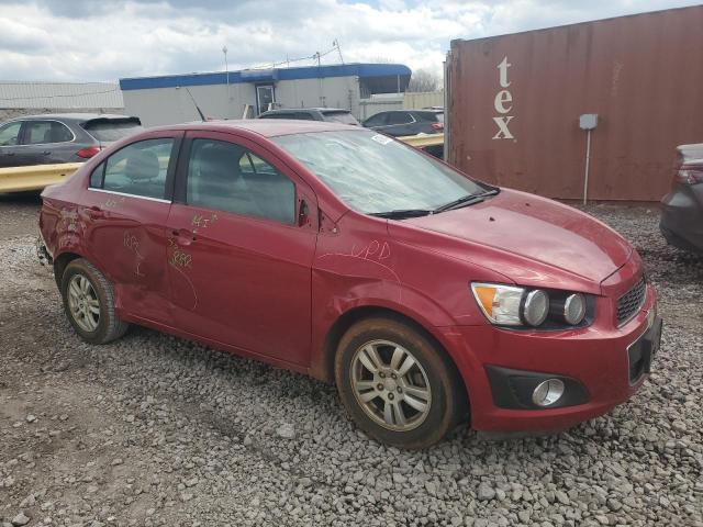 1G1JC5SH2C4229426 - 2012 CHEVROLET SONIC LT MAROON photo 4